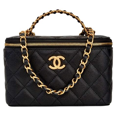 chanel vanity case used|Chanel vanity case 2022.